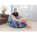 Bestway 75111, надувное кресло 112 x 66 см, Inflate-A-Chair Floral