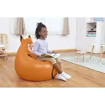 Bestway 75116-fox, надувне крісло 72 x 72 x 72 см, Лисиця