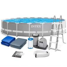 Intex 26756, каркасний басейн 610 x 132 см Prism Frame Pool