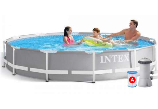 Intex 26712, каркасный бассейн 366 x 76 см Prism Frame Pool