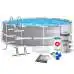 Intex 26718, каркасный бассейн 366 x 122 см Prism Frame Premium Pool (Bestway 56420)