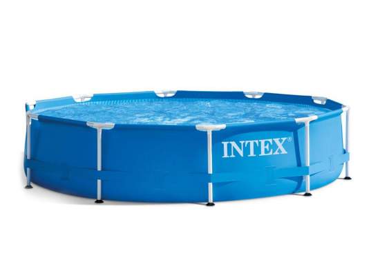 Intex 28200, каркасный бассейн 305 x 76 см Metal Frame Pool