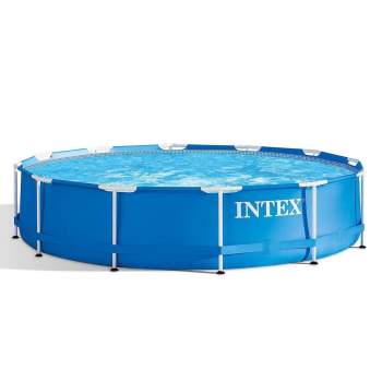 Intex 28210, каркасный бассейн 366 x 76 см Metal Frame Pool