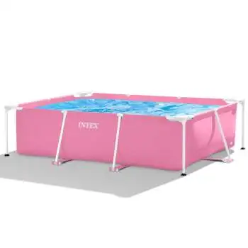 Intex 28266, каркасний басейн 220 x 150 x 60 см PINK RECTANGULAR FRAME POOL Intex 28266, каркасний басейн 220 x 150 x 60 см PINK RECTANGULAR FRAME POOL