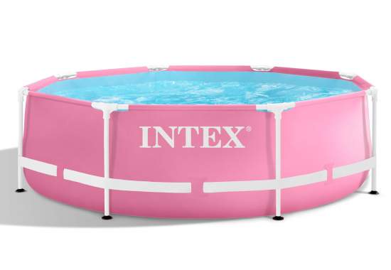 Intex 28290, каркасный бассейн 244 x 76 см Metal Frame Pool