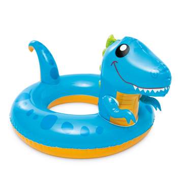 Intex 58221-dinosaur, надувной круг Звери. Динозаврик, 81x58см, 3-6л