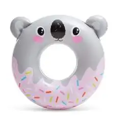 Intex 59266-koala, надувной круг Милые зверята, 81x76 см Коала, от 8л Intex 59266-koala, надувной круг Милые зверята, 81x76 см Коала, от 8л