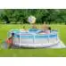 Intex 26722, каркасний басейн 427 x 107 см Prism Frame ClearView Pool з панорамним вікном