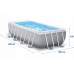 Intex 26788, каркасный бассейн 400 x 200 x 100 см Prism Rectangular Frame Pool
