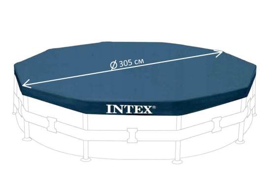 Intex 28030, тент для каркасного басейну, Д305см