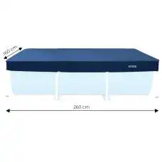 Intex 28036, тент для прямоугольного бассейна, 260x160см Intex 28036, тент для прямоугольного бассейна, 260x160см