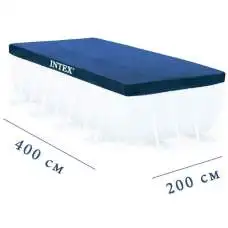 Intex 28037, тент для прямокутного басейну, 400х200см