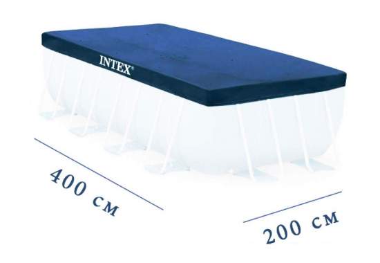 Intex 28037, тент для прямокутного басейну, 400х200см