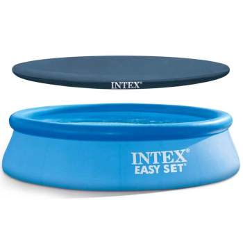Intex 28106-3 New, надувний басейн 244 x 61 см Easy Set (в комплекті з тентом 28020)