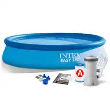 Intex 28132, надувной бассейн Easy Set 366x76 см с насосом