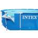 Intex 28200-26642-28030, каркасний басейн 305 x 76 см (в комплекті з пісочним фільтром та тентом)