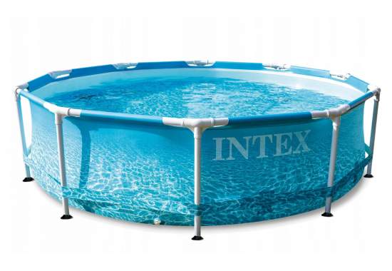Intex 28206, каркасный бассейн 305 x 76 см Морской принт Metal Frame (Intex 28200)
