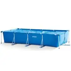 Intex 28273, каркасный бассейн 450 x 220 x 84 см Rectangular Frame Pool Intex 28273, каркасный бассейн 450 x 220 x 84 см Rectangular Frame Pool