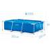 Intex 28284-3 New, каркасный бассейн 300 x 200 x 65 см (в комплекте с тентом 28038)