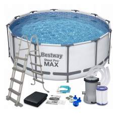 Bestway 5618w, каркасний басейн 396 x 122 см Steel Pro Frame Pool