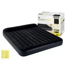 Intex 64144, надувной матрас 203 x 183 x 25 см PILLOW REST CLASSIC Intex 64144, надувной матрас 203 x 183 x 25 см PILLOW REST CLASSIC
