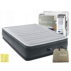 Intex 64414, надувная кровать 203 x 152 x 46 см COMFORT-PLUSH