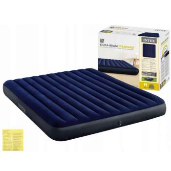 Intex 64755-utsenka, надувной матрас 203 x 183 x 25 см. УЦЕНКА