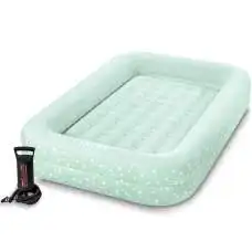 Intex 66810, надувне ліжко 168 x 107 x 25 см дитяче з бортиками і матрацом Intex 66810, надувне ліжко 168 x 107 x 25 см дитяче з бортиками і матрацом