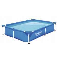 Bestway 56401, каркасный бассейн 221 x 150 x 43 см Steel Pro Frame Pool