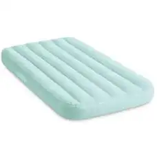 Intex 66803-turquoise, надувний матрац 157 x 88 x 18 см. Бірюзовий