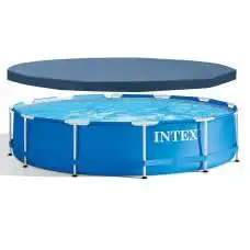 Intex 28210-3 New, каркасний басейн 366 x 76 см (в комплекті з тентом 28031)