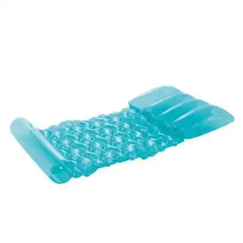 Intex 58725-aqua, надувний матрац 173 x 89 см для плавання. Блакитний Intex 58725-aqua, надувний матрац 173 x 89 см для плавання. Блакитний
