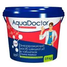 AquaDoctor C60T-09, Швидкий (шоковий) Хлор (20г x 50шт), 0,9кг