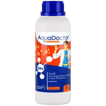 AquaDoctor SMe-1, StopMetal. Засіб для видалення металів, 1л