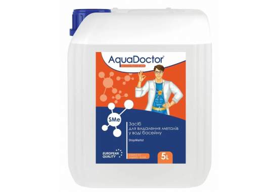 AquaDoctor SMe-5, StopMetal. Средство для удаления металлов, 5л