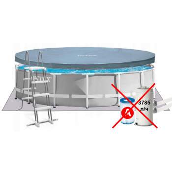 Intex 26726-1 New, каркасний басейн 457 x 122 см Prism Frame Pool (без насос-фільтру)