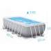 Intex 26790-1 New, каркасный бассейн 400 x 200 x 122 см Prism Frame Rectangular Pool (без насос-фильтра)