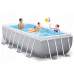 Intex 26790-1 New, каркасный бассейн 400 x 200 x 122 см Prism Frame Rectangular Pool (без насос-фильтра)