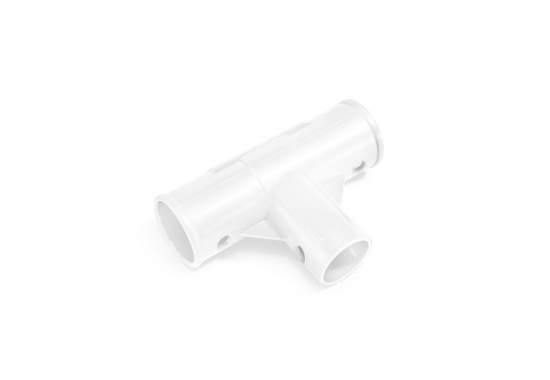 Intex 10575A, T-шарнир. Пластиковый прямой тройник. Для каркасных бассейнов Intex 28273, 28274
