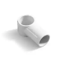 Intex 10967A, T-шарнир. Пластиковий прямий тройник. Для каркасних басейнів Intex 28270, 28271, 28272