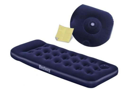 Bestway 67223, надувной матрас 185 х 76 х 28/22см со встроенным насосом