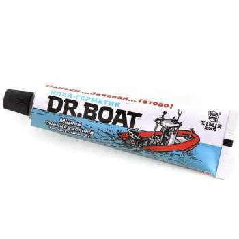 Khimik-Plus dr-boat, Клей-герметик Dr.Boat для ремонта ПВХ изделий, 40мл