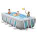 Intex 26770, каркасний басейн 400 x 200 x 122 см з вікнами Prism Clearviev Rectangular Pool