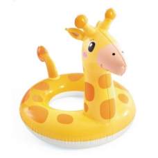 Intex 59221-giraffe, надувний круг звірі. Жираф, 86x58см, 3-6р