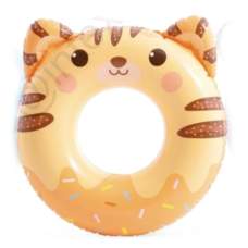 Intex 59266-tiger, надувний круг Милі звірята, 79x76 см Тигр, від 8р Intex 59266-tiger, надувний круг Милі звірята, 79x76 см Тигр, від 8р