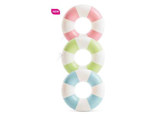 Intex 59271-blue, надувний круг. Блакитний. 91см, від 9р