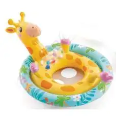 Intex 59570-giraffe, надувной плотик Жираф, 91х58см 3-4г Intex 59570-giraffe, надувной плотик Жираф, 91х58см 3-4г
