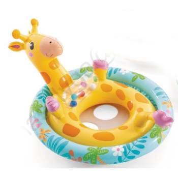 Intex 59570-giraffe, надувний пліт Жираф, 91х58см 3-4р