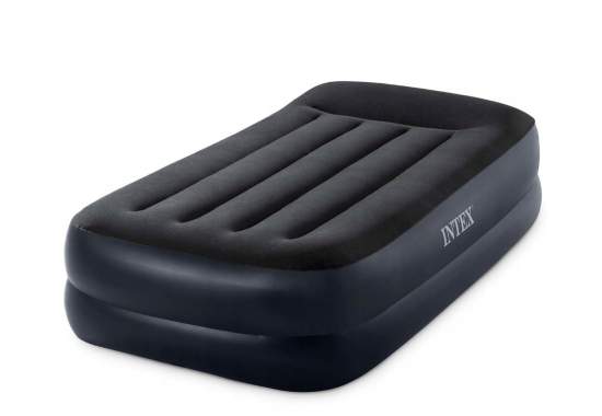 Intex 64122, надувная кровать 191 x 99 x 42 см PILLOW REST