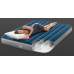 Intex 64189, надувной матрас 203 x 152 x 25 см со съемным аккумуляторным насосом Prestige Downy withRechargeable Pump